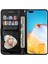 Huawei P40 Için Fermuar Cep Durumda Pu Deri Bilek Kayışı Kart Tutucu Kılıf (Yurt Dışından) 2