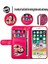 IPhone 7 Için Fermuar Cep Durumda Artı/iphone 8 Artı Bilek Kayışı Glitter Pu (Yurt Dışından) 5