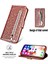 IPhone Xs Max Kart Tutucu Manyetik Kapatma Cüzdan Için Fermuarlı Cebi Durumda (Yurt Dışından) 4