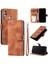 Onur 10 Lite Için Flip Case Pu Deri Cüzdan Kart Yuvaları Kickstand Bilek (Yurt Dışından) 4
