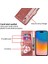 IPhone 15 Için Fermuar Cep Durumda Artı Glitter Cüzdan Kılıf Manyetik Pu (Yurt Dışından) 3