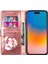 IPhone 15 Için Fermuar Cep Durumda Artı Glitter Cüzdan Kılıf Manyetik Pu (Yurt Dışından) 4
