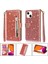 IPhone 13 Mini Manyetik Kapatma Glitter Cüzdan Pu Için Fermuarlı Cebi Durumda (Yurt Dışından) 1