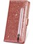 IPhone 11 Için Fermuarlı Cebi Durumda Pu Deri Manyetik Kapatma Glitter (Yurt Dışından) 3