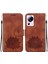 Xiaomi 13 Lite Kabartma Lotus Çiçek Kickstand Kickstand Için Flip Case (Yurt Dışından) 1