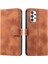 Samsung Galaxy A73 5g Manyetik Pu Deri Bilek Kayışı Cüzdan Için Flip Case (Yurt Dışından) 5
