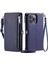 IPhone 16 Için Crossbody Durumda Pro Max Fermuar Faturaları Yuvası Uzun Kordon 9 (Yurt Dışından) 1
