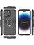 Halka Araba Montaj Kickstand Durumda IPhone 15 Pro Max Kickstand Askeri (Yurt Dışından) 5
