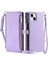 IPhone 15 Için Crossbody Durumda Fermuar Faturaları Yuvası Rfıd Engelleme 9 Kart Uzun (Yurt Dışından) 1
