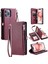 IPhone 16 Için Crossbody Durumda Pro Max Fermuar Faturaları Yuvası Uzun Kordon 9 (Yurt Dışından) 1