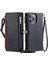 IPhone 15 Pro Fermuar Faturaları Yuvası Için Crossbody Durumda Rfıd Engelleme Uzun 9 (Yurt Dışından) 1