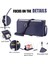 IPhone 14 Için Crossbody Durumda Artı Durumda Cüzdan 9 Kart Yuvaları Fermuar Faturaları (Yurt Dışından) 5