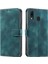 Samsung Galaxy A20E Pu Deri Bilek Kayışı Manyetik Cüzdan Için Flip Case (Yurt Dışından) 1