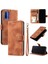 Xiaomi Redmi Için Flip Case 9 Güç Kickstand Pu Deri Manyetik Bilek (Yurt Dışından) 5