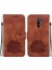 Xiaomi Redmi 9 Başbakan Kabartma Lotus Çiçek Manyetik Cüzdan Için Flip Case (Yurt Dışından) 1
