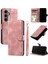 Samsung Galaxy S24 Artı Pu Deri Kickstand Cüzdan Kartı Için Flip Case (Yurt Dışından) 1