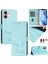 IPhone 16 Için Kılıf Artı Kapak Kapak Pu Deri Rfıd Engelleme Kart Tutucu (Yurt Dışından) 5