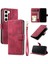 Samsung Galaxy S23 Için Flip Case Pu Deri Cüzdan Kart Yuvaları Manyetik (Yurt Dışından) 5