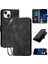 Ayrılabilir El Kayışı ile IPhone 14 Için Flip Case Kabartmalı Kelebek ve (Yurt Dışından) 1