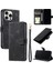 IPhone 15 Için Flip Case Pro Max Pu Deri Kickstand Manyetik Cüzdan Kart (Yurt Dışından) 4