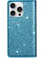 IPhone 16 Pro Max Manyetik Kapatma Flip Case Cüzdan Için Glitter Flip Case (Yurt Dışından) 5
