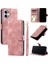 IPhone 16 Için Flip Case Artı Pu Deri Manyetik Cüzdan Kart Yuvaları Bilek (Yurt Dışından) 5