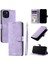 IPhone 15 Için Flip Case Pu Deri Cüzdan Kart Yuvaları Bilek Kayışı Kickstand (Yurt Dışından) 1