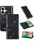IPhone 16 Için Glitter Flip Case Artı Pu Deri Kart Tutucu Manyetik Kapak (Yurt Dışından) 1