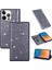 IPhone 14 Için Glitter Flip Case Pro Max Flip Case Cüzdan Pu Deri Kart (Yurt Dışından) 1