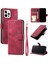 IPhone 12 Için Flip Case Pro Cüzdan Kart Yuvaları Pu Deri Bilek Kayışı (Yurt Dışından) 4