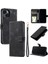 IPhone 15 Için Flip Case Artı Cüzdan Kart Yuvaları Kickstand Bilek Kayışı Pu (Yurt Dışından) 2