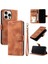 IPhone 13 Için Flip Case Pro Max Cüzdan Kart Yuvaları Manyetik Pu Deri (Yurt Dışından) 1