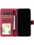 IPhone 15 Için Flip Case Artı Cüzdan Kart Yuvaları Kickstand Bilek Kayışı Pu (Yurt Dışından) 4