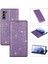 Samsung Galaxy S21 Için Glitter Flip Case 5g Flip Case Cüzdan Pu Deri (Yurt Dışından) 1