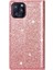 IPhone 12 Kart Tutucu Manyetik Kapatma Pu Deri Için Glitter Flip Case (Yurt Dışından) 2