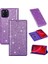 IPhone 12 Için Glitter Flip Case Pro Manyetik Kapatma Flip Case Cüzdan Pu (Yurt Dışından) 1