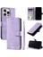 IPhone 13 Için Flip Case Pro Kickstand Pu Deri Bilek Kayışı Cüzdan Kartı (Yurt Dışından) 3