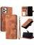 IPhone 11 Için Flip Case Pro Manyetik Bilek Kayışı Kickstand Pu Deri Kart (Yurt Dışından) 4