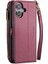 IPhone 16 Için Crossbody Durumda Fermuar Faturaları Yuvası Rfıd Engelleme Cüzdan Kılıf (Yurt Dışından) 3