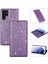 Samsung Galaxy S22 Ultra 5g Için Glitter Flip Case Pu Deri Flip Case (Yurt Dışından) 1
