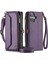 IPhone 16 Için Crossbody Durumda Fermuar Faturaları Yuvası Rfıd Engelleme Cüzdan Kılıf (Yurt Dışından) 1