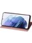 Samsung Galaxy S21 Için Glitter Flip Case 5g Flip Case Cüzdan Pu Deri (Yurt Dışından) 5