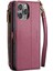IPhone 16 Için Crossbody Durumda Pro Max Rfıd Engelleme Durumda Cüzdan Kart Tutucu (Yurt Dışından) 2