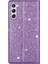 Samsung Galaxy S23 Için Glitter Flip Case Pu Deri Kart Tutucu Flip Case (Yurt Dışından) 4