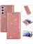 Samsung Galaxy S23 Için Glitter Flip Case Pu Deri Kart Tutucu Flip Case (Yurt Dışından) 1