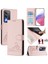 Oppo A3 Pro 5g Için Kılıf Cüzdan Kapak Çevirin Kart Yuvası Tutucu Kickstand Kedi (Yurt Dışından) 5