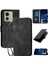 Motorola Kenar 40 Için Flip Case Ayrılabilir El Kayışı ile Kabartmalı Yüksek (Yurt Dışından) 1