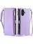 IPhone 16 Için Crossbody Durumda Artı Uzun Kordon Fermuar Faturaları Yuvası Rfıd 9 (Yurt Dışından) 1