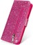 Huawei P30 Lite Glitter Cüzdan Kılıf Bilek Kayışı Için Fermuarlı Cebi Durumda (Yurt Dışından) 2