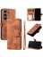Samsung Galaxy A54 5g Için Flip Case Cüzdan Kart Yuvaları Kickstand Bilek Pu (Yurt Dışından) 5